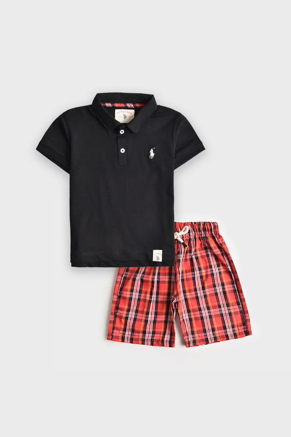 Boy's Polo Cotton Set