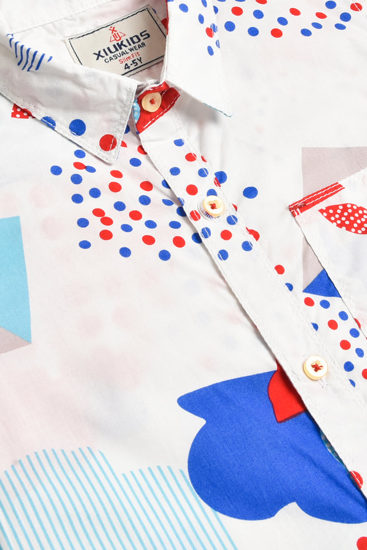 Boys Half sleeves Cotton Shirts