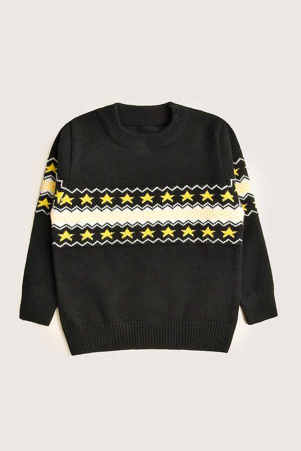 Imported Boys' Starry Night Sweater