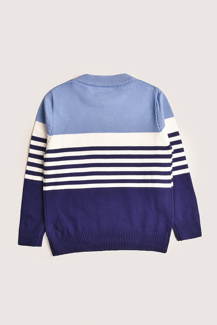 Imported Stripe Burst Boys' Sweater