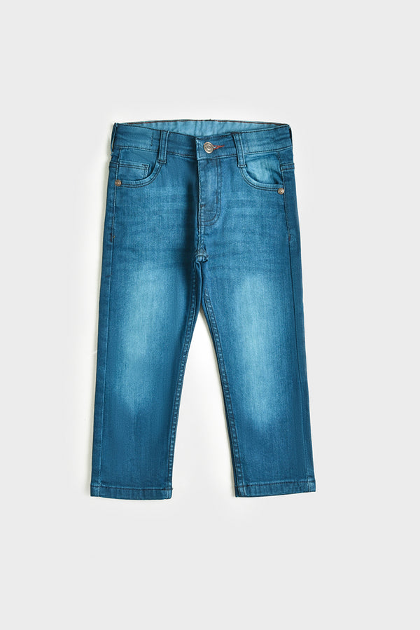 Stretchable Aqua Blue Denim (PW145)