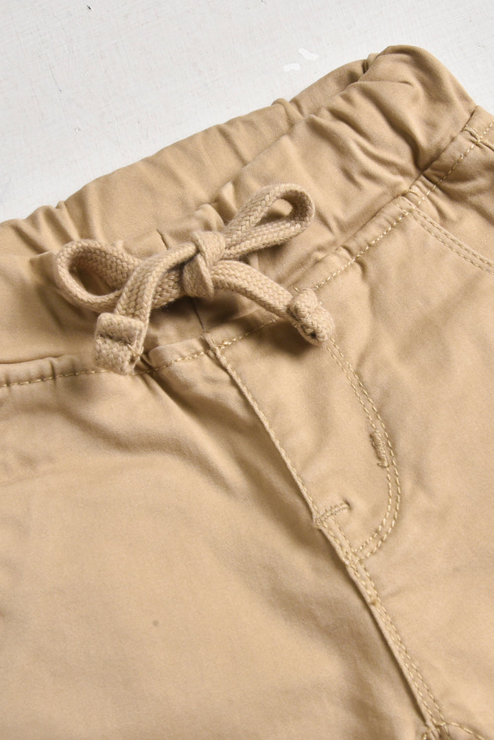 Khaki Cotton Shorts (PW-136)