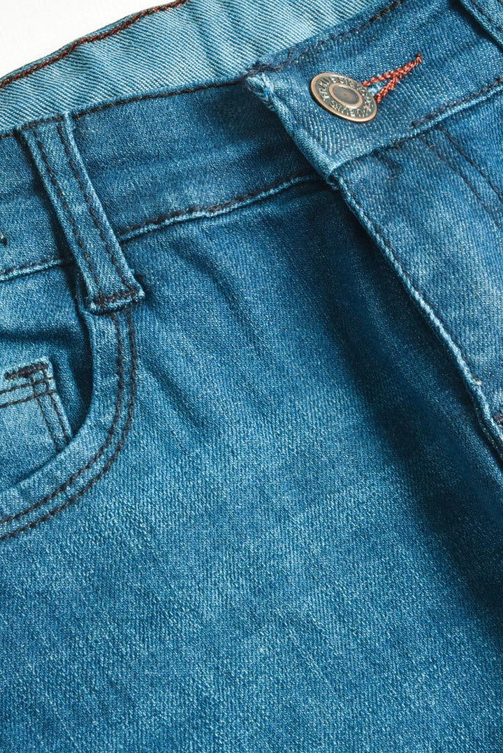Stretchable Aqua Blue Denim (PW145)