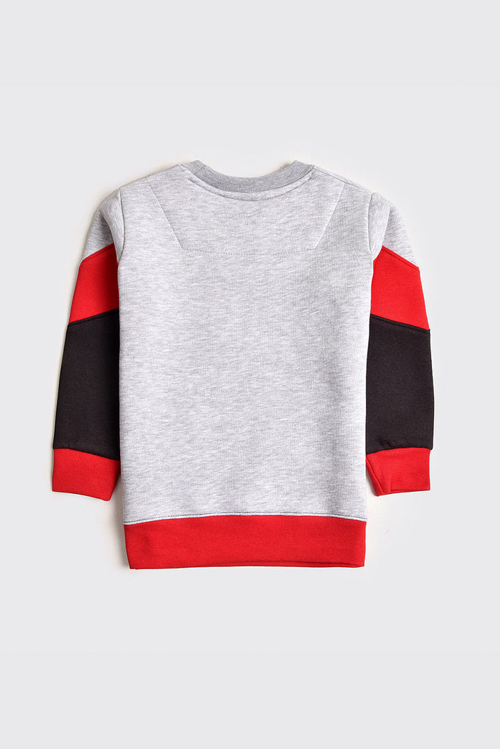 Color-Block 'Future' Sweatshirt and Pants Set