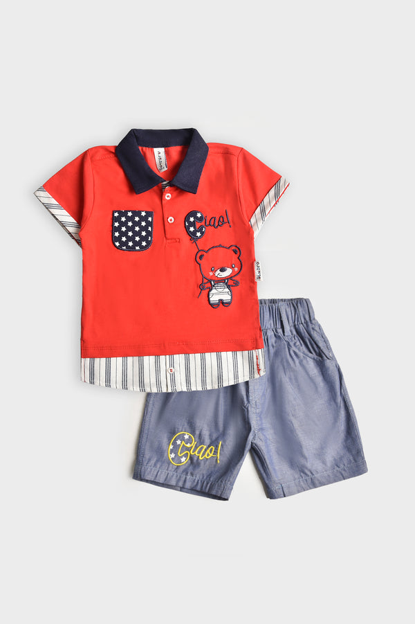 Tiny Traveler Boys Cotton Set (PW120)