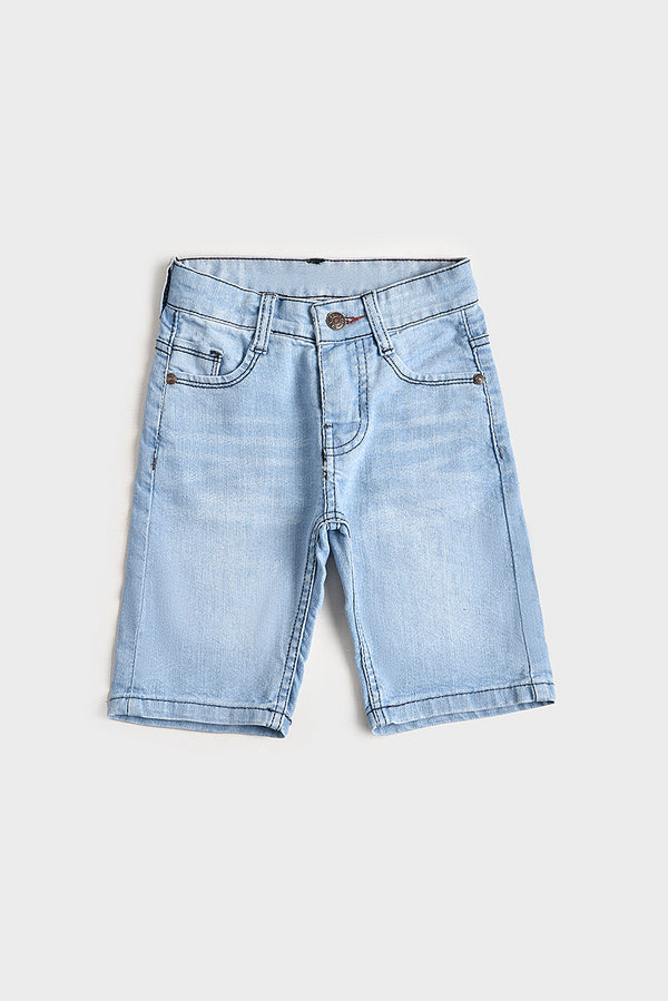 Light Wash Denim Shorts (PW105)