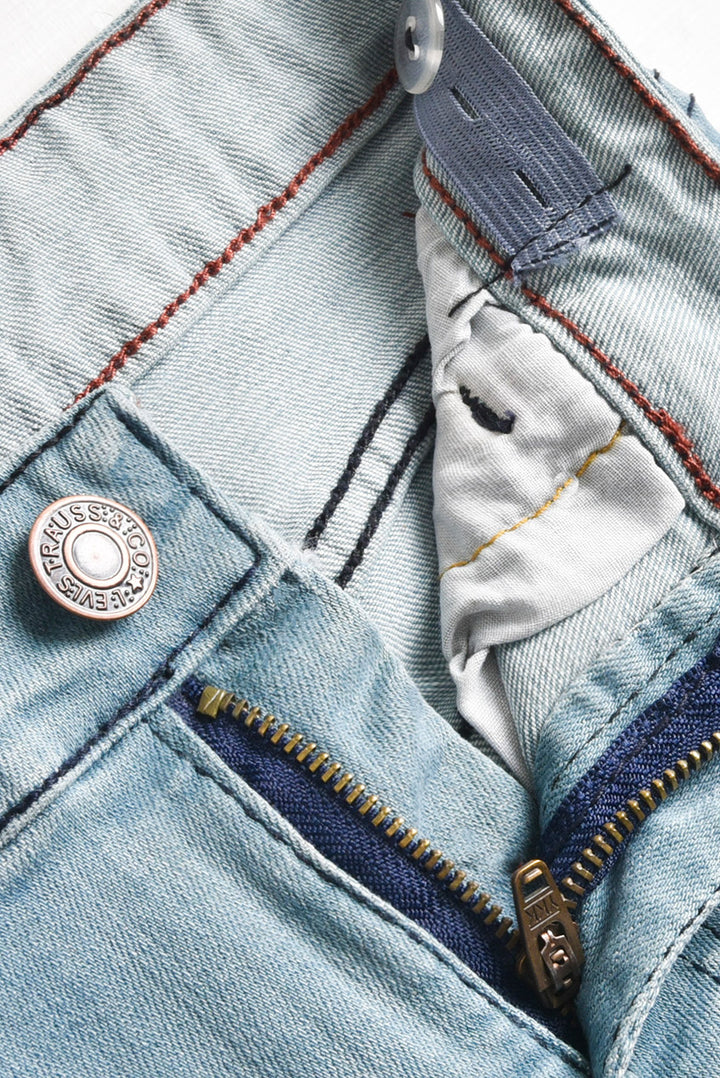Stretchable Light Blue Denim (PW148)