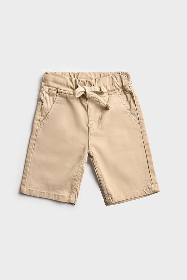 Khaki Cotton Shorts (PW-136)