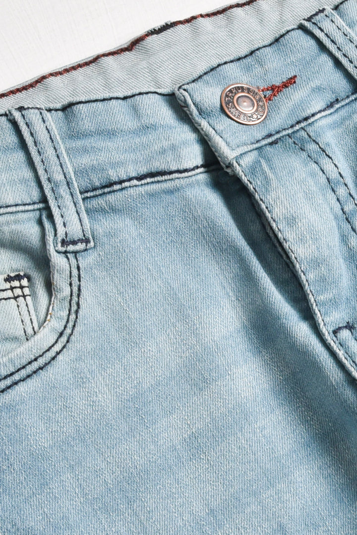 Stretchable Light Blue Denim (PW148)