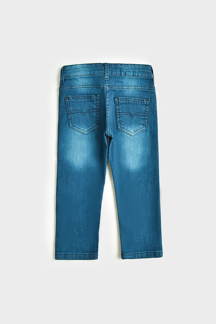 Stretchable Aqua Blue Denim (PW145)