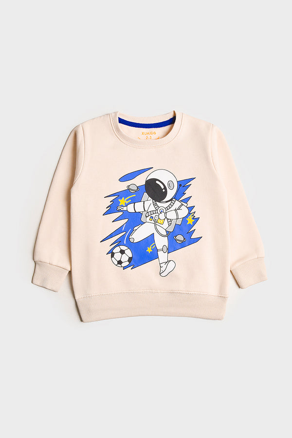 Astronaut Soccer Boys' Sweatshirt