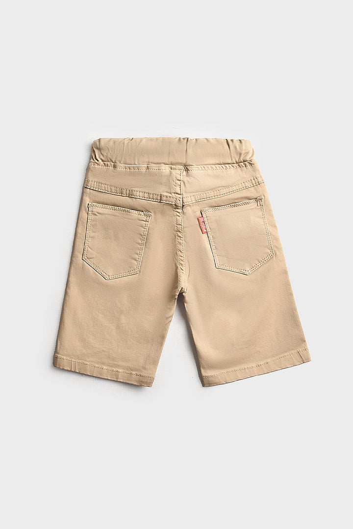 Khaki Cotton Shorts (PW-136)