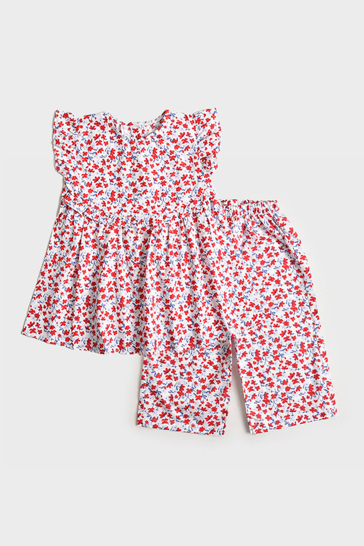 Girls Floral Purple Set (PW213)
