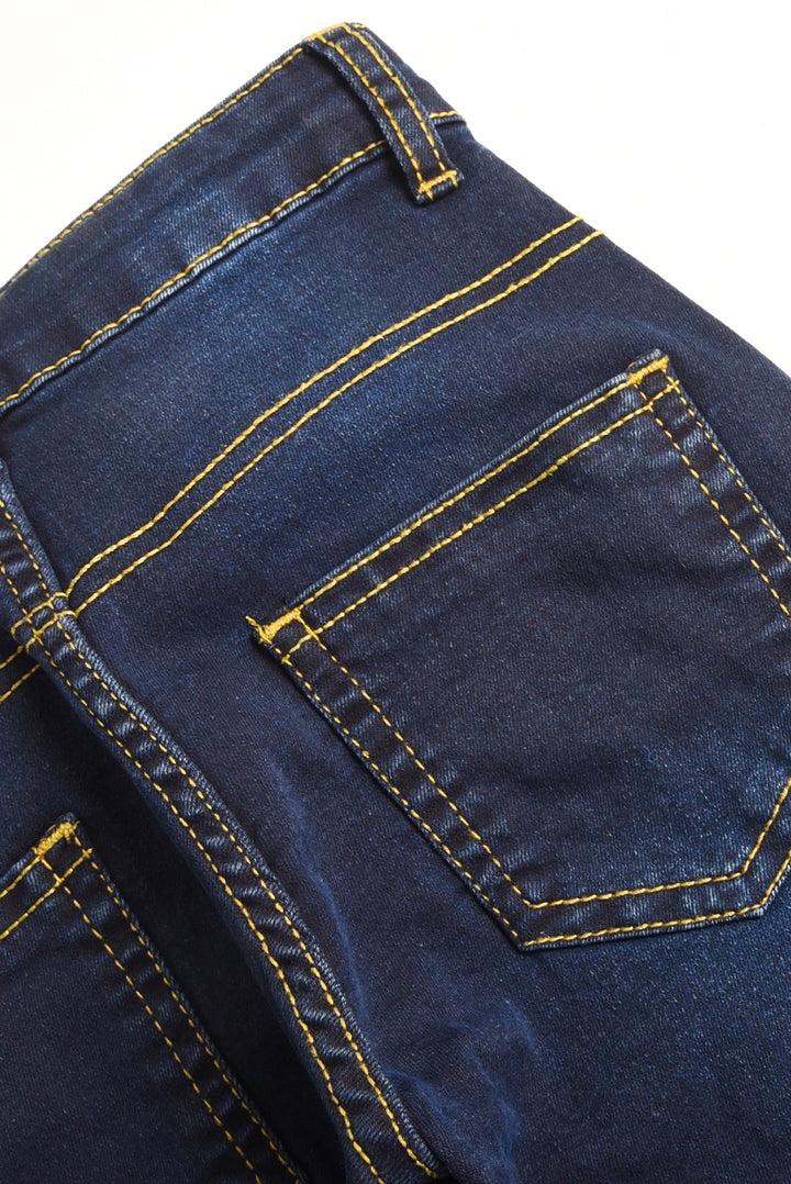 Pocket Pop Denim Pants (PW477)