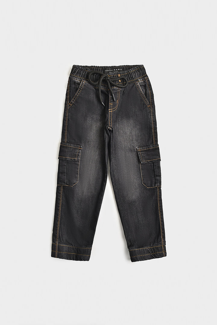Smoky Grey Denim with Six Pockets (PW383)