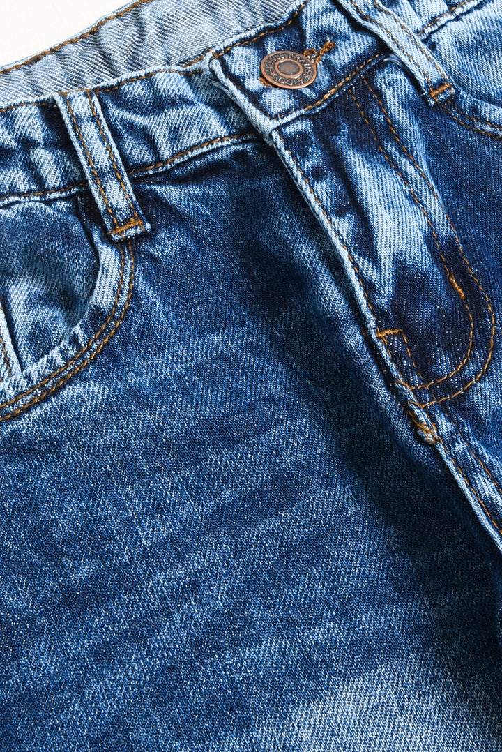 Premium Acid Wash Baggy Jeans (PW367)