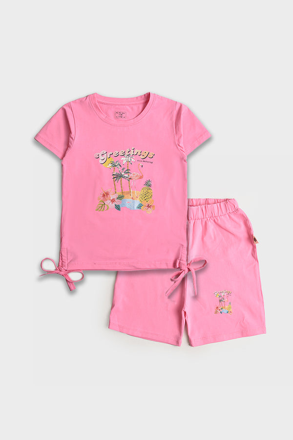 Imported Greetings Girl's Cotton Set (PW245)