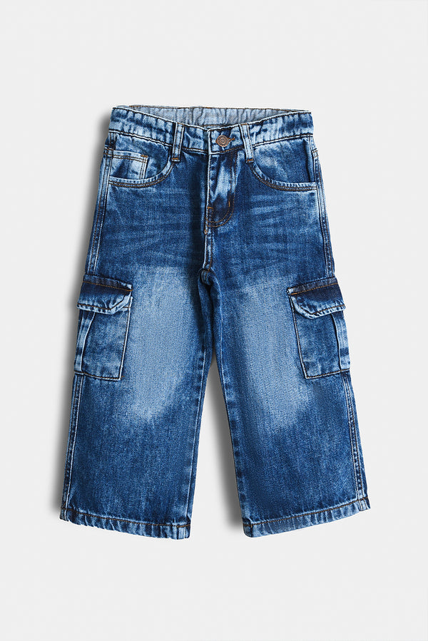 Premium Acid Wash Baggy Jeans (PW367)