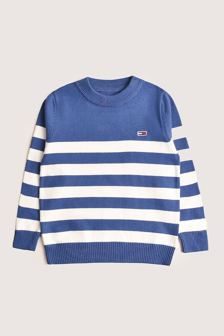 Imported Stripe Burst Boys' Sweater