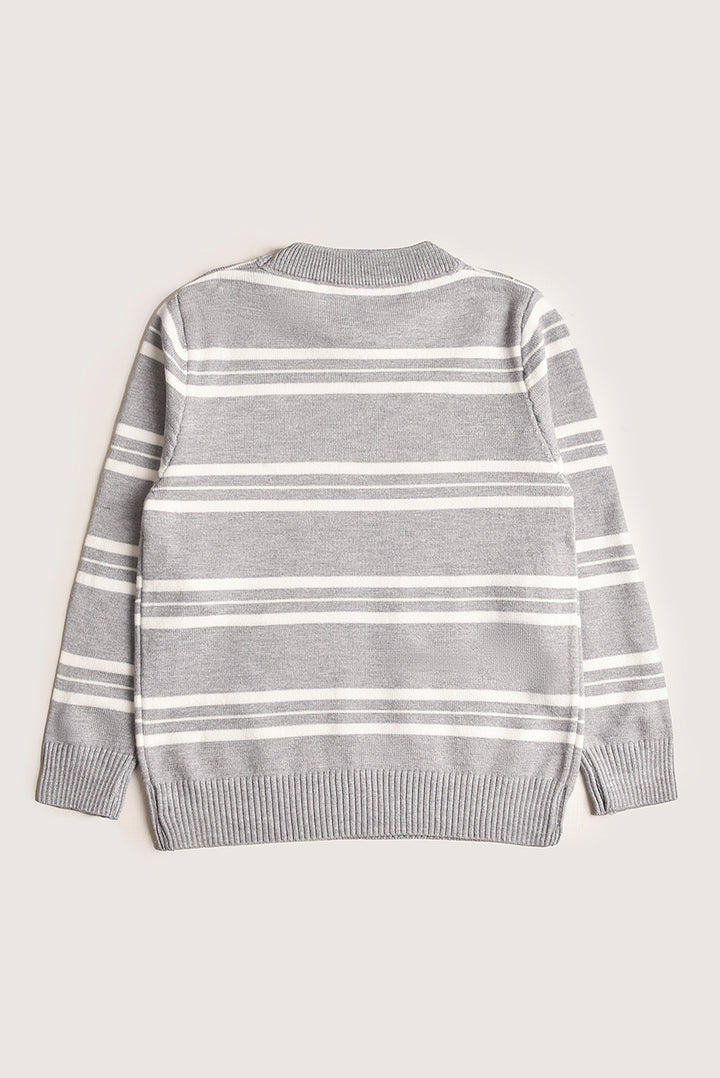 Imported Striped Boys' Sweater