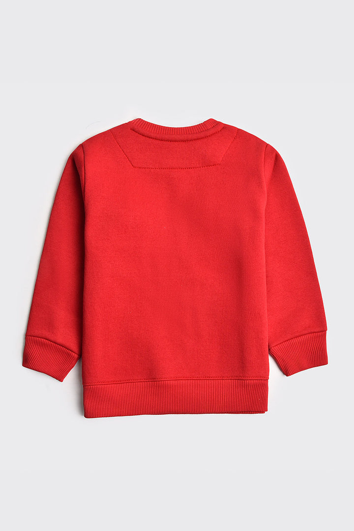 Red 'Ballet & Unicorns' Sweatshirt