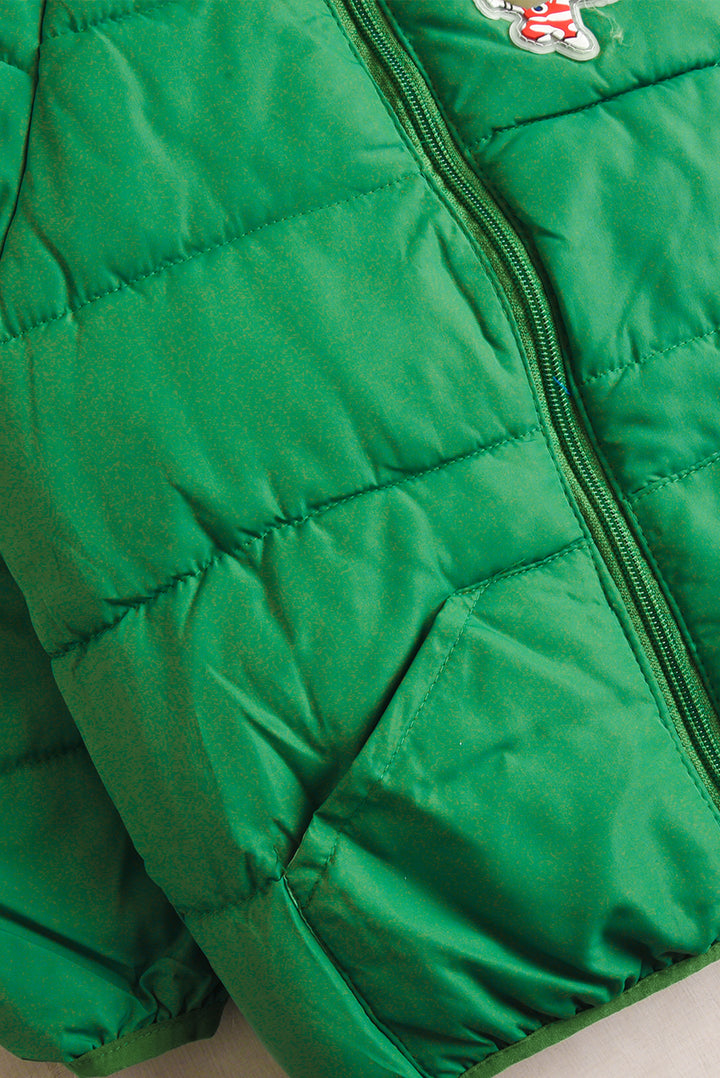 Imported Green Giggle Puffer Jacket (PW536)