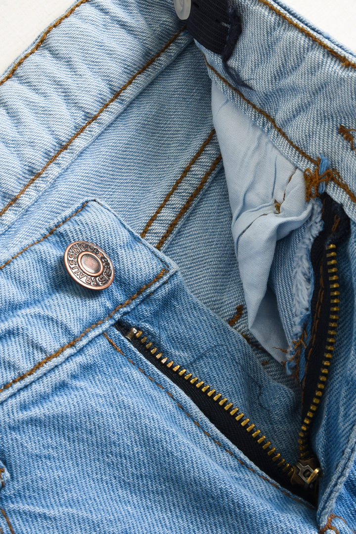 Premium Acid Wash Baggy Jeans (PW366)