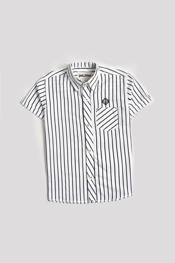 Boys Striped Casual Shirt (PW173)
