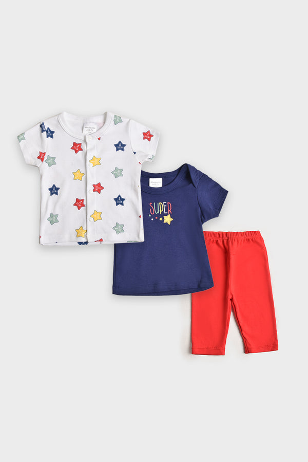 Super Star 3-Piece Baby Outfit Set (PW142)