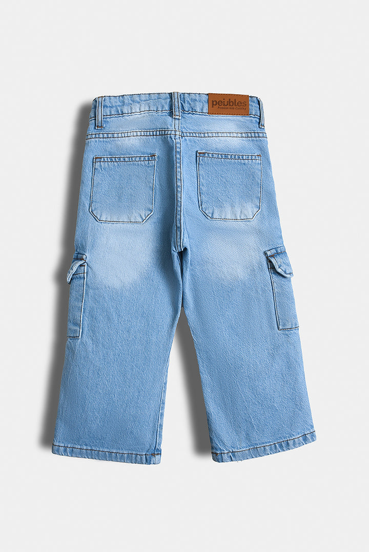 Premium Acid Wash Baggy Jeans (PW365)