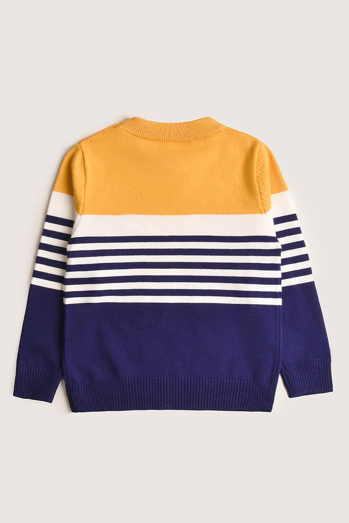 Stripe Burst Boys' Sweater