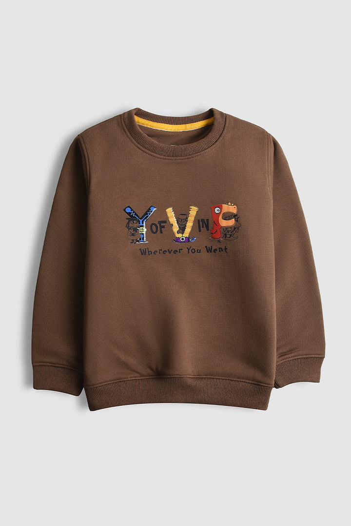 Imported Balmain Frame Logo Sweatshirt (PW420)