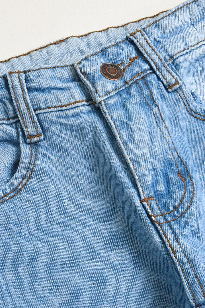Premium Acid Wash Baggy Jeans (PW365)