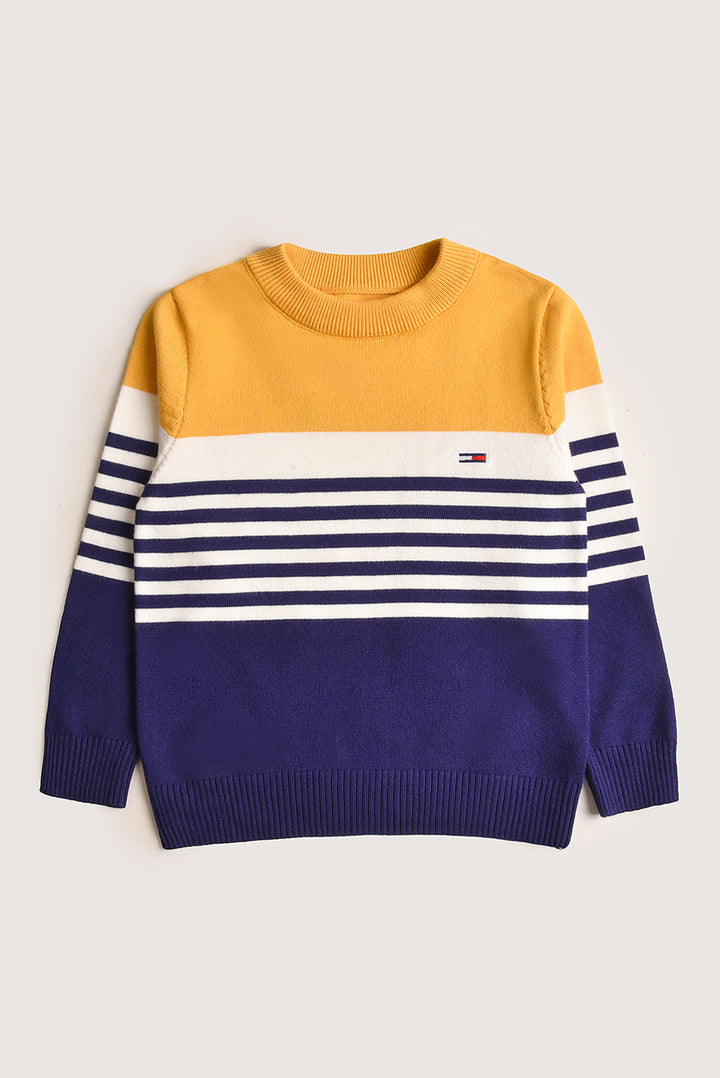 Stripe Burst Boys' Sweater