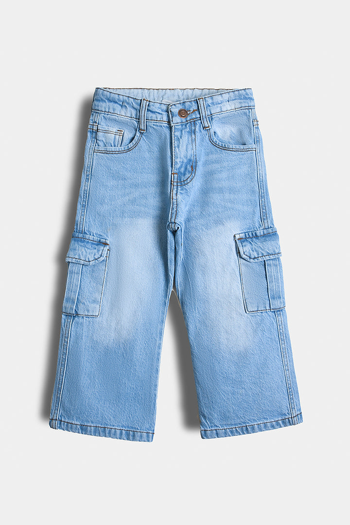 Premium Acid Wash Baggy Jeans (PW365)