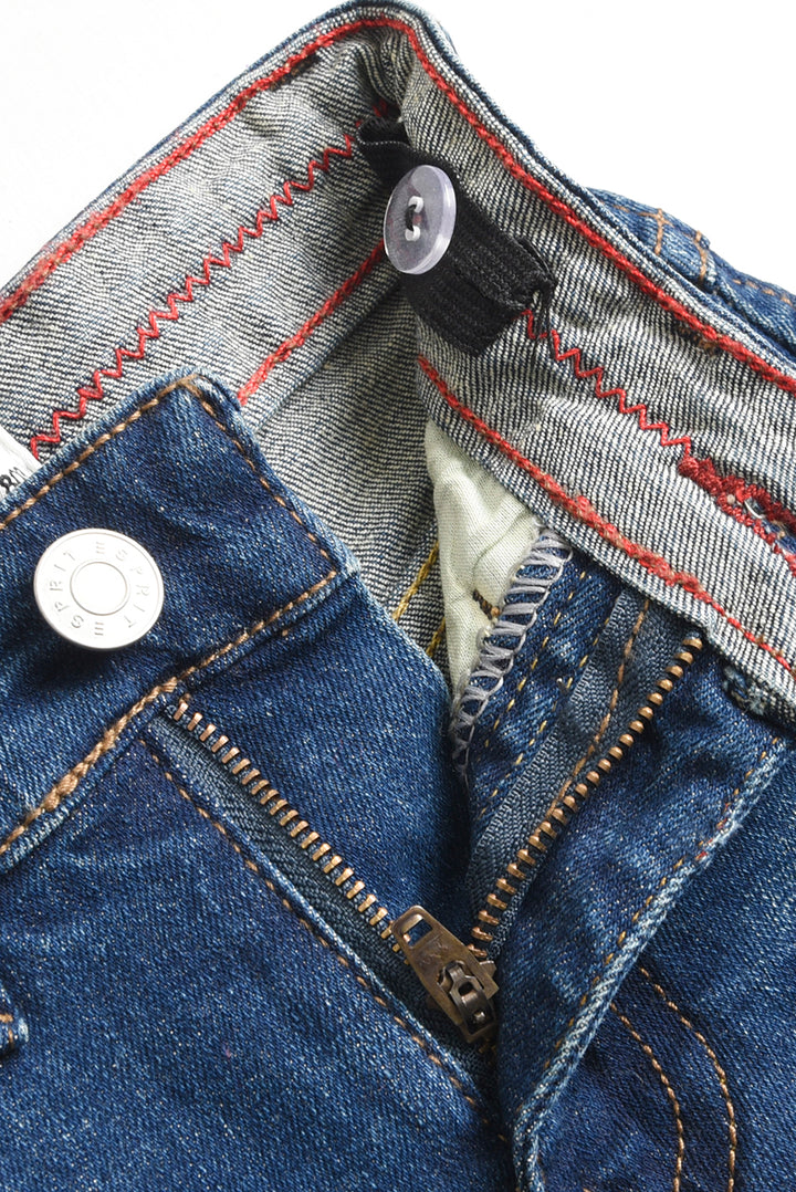 Stretchable Dark Blue Jeans (PW260)