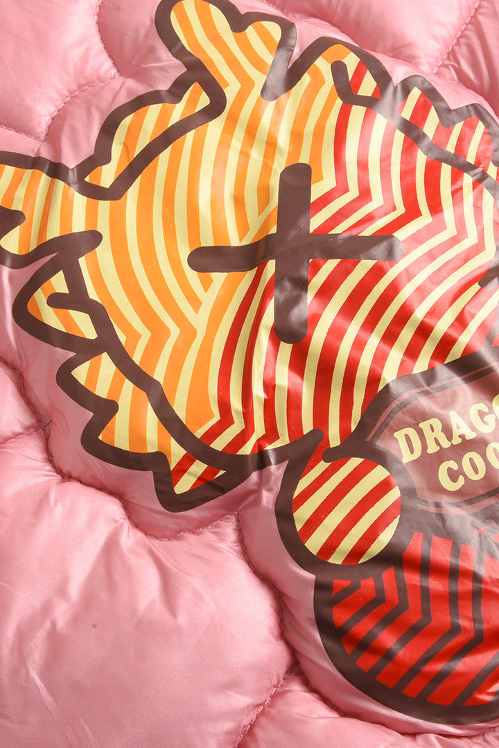 Imported Pink Cub Zip-Up Puffer Jacket (PW540)