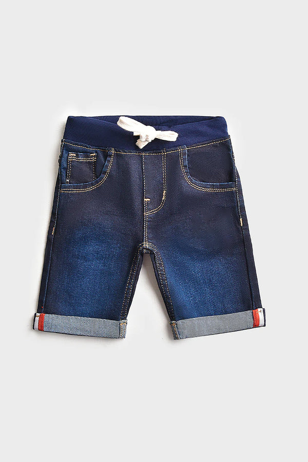 Dark Blue Denim Shorts (PW185)