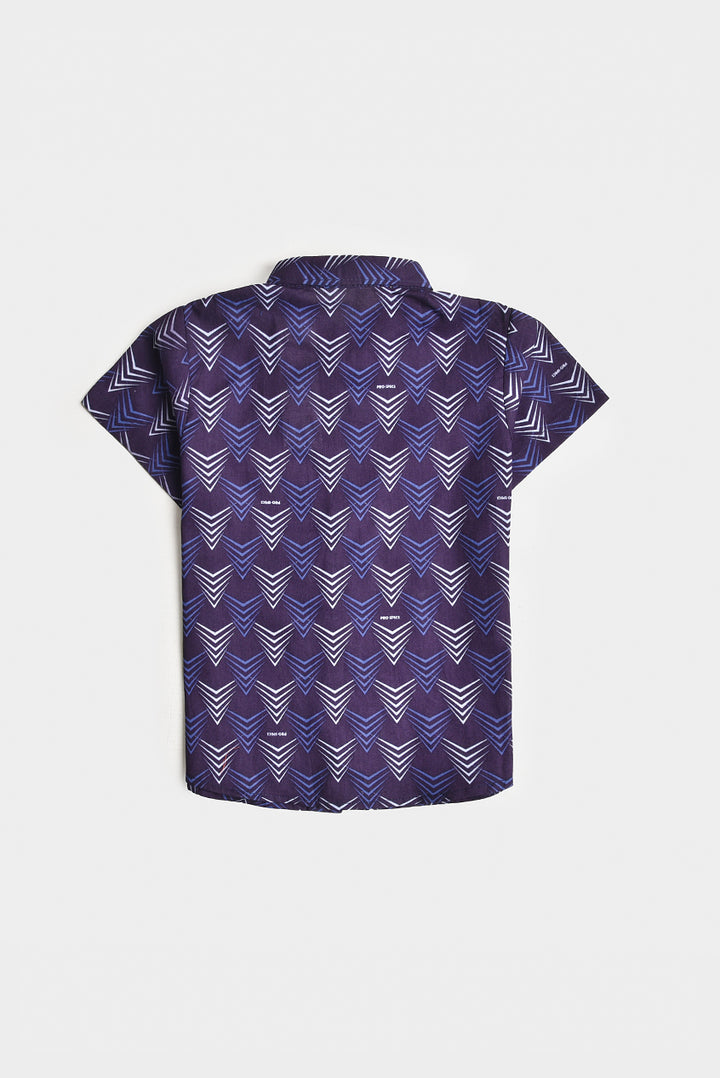 Boy's Printed Cotton Set (PW96)