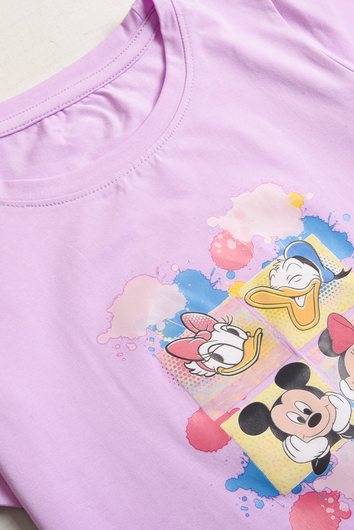 Imported Mickey Girl's Cotton Set (PW264)
