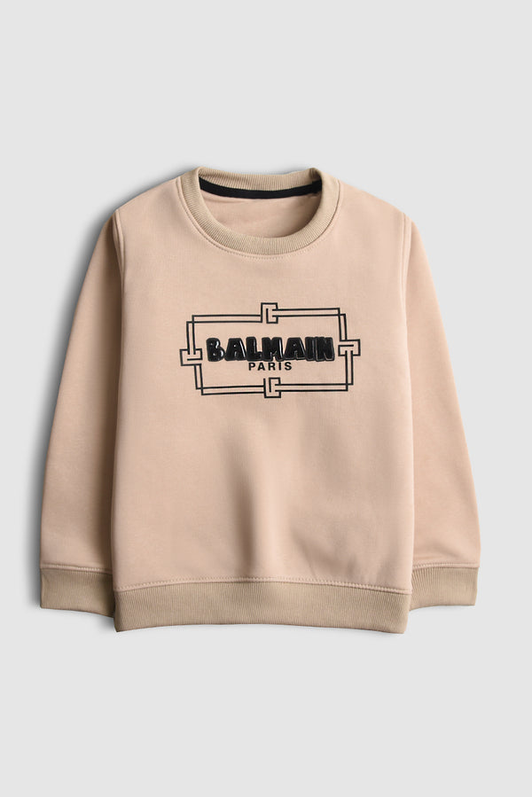 Imported Balmain Paris Luxe Sweatshirt (PW421)