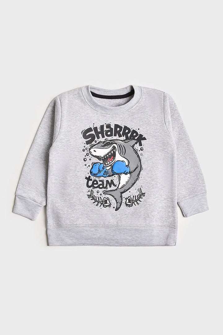 Boxing Shark Boys' Sweatshirt