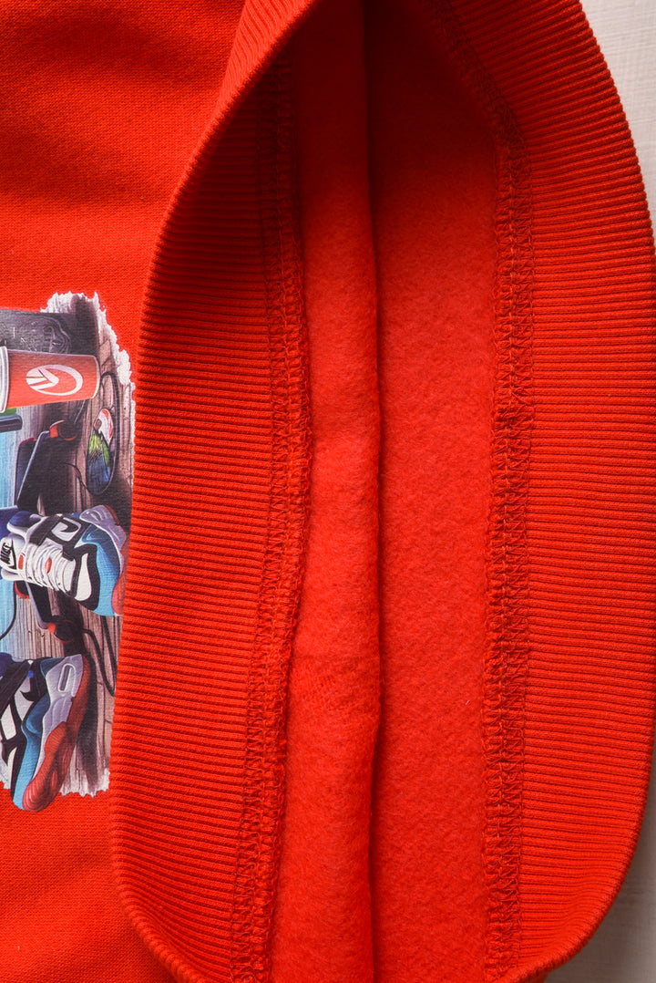 Imported Game On Graphic Sweatshirt (PW478)