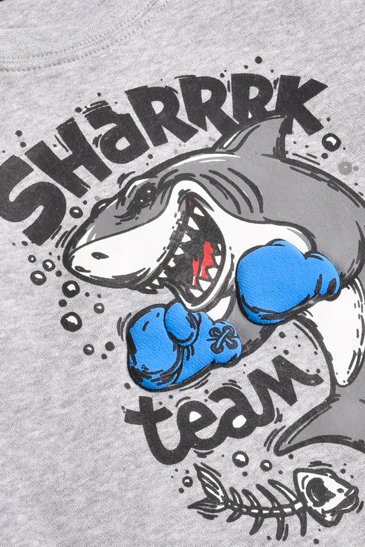 Boxing Shark Boys' Sweatshirt