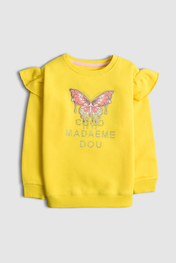 Imported Madame Butterfly Sweatshirt (PW398)