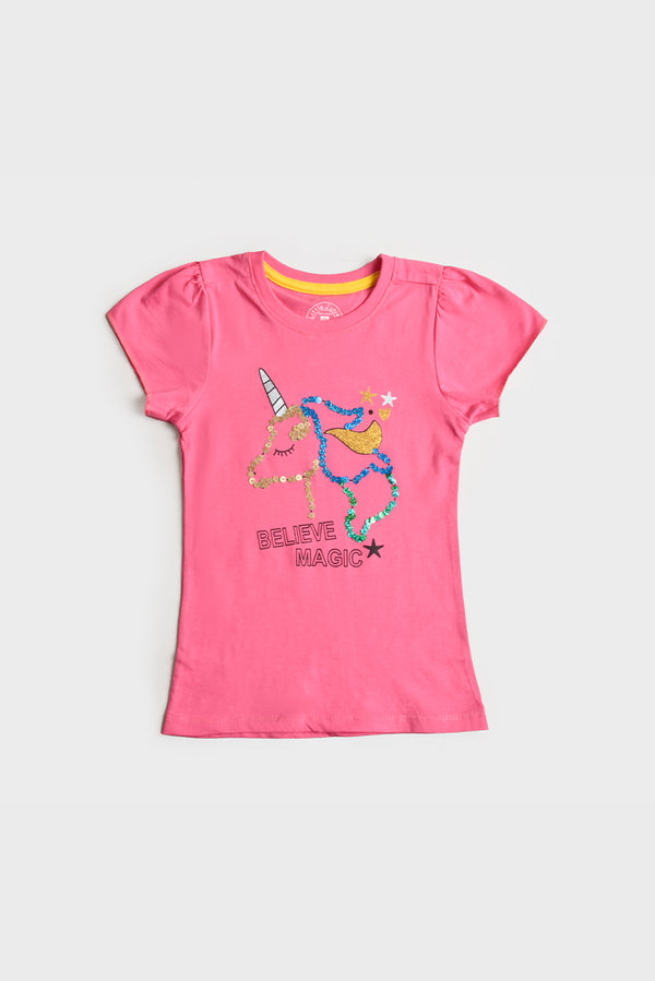 Girl's Sequin T-shirt