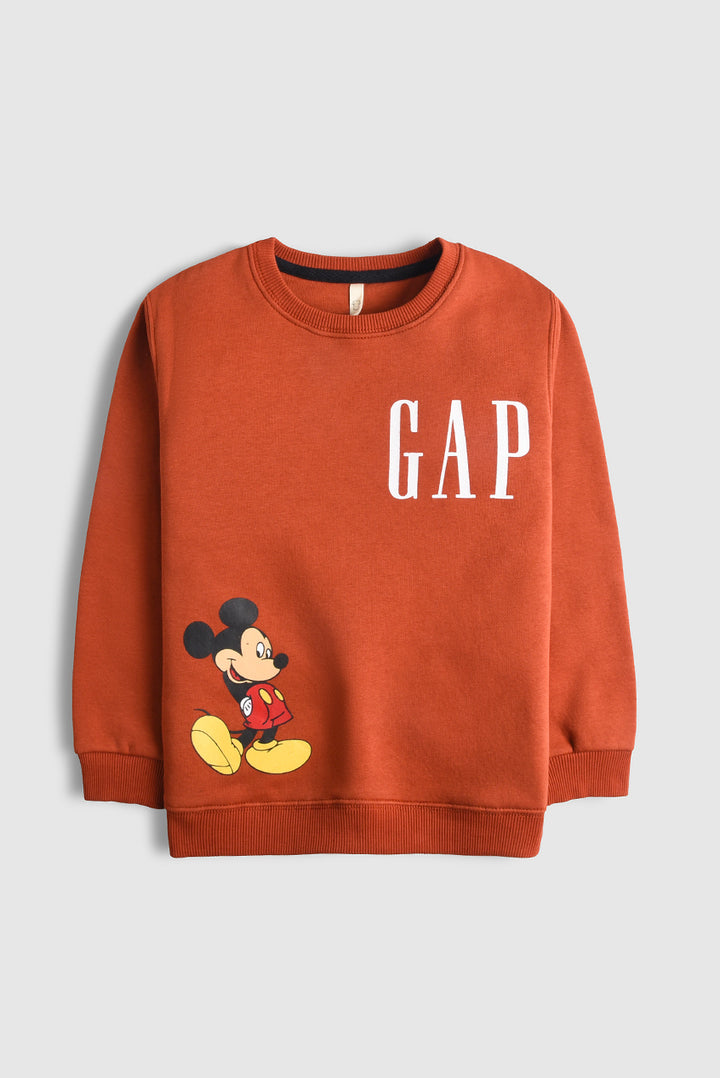 Imported GAP Mickey Walk Sweatshirt (PW444)