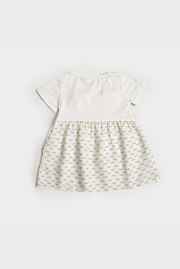 Imported Light Green Pinafore Baby Dress (PW156)