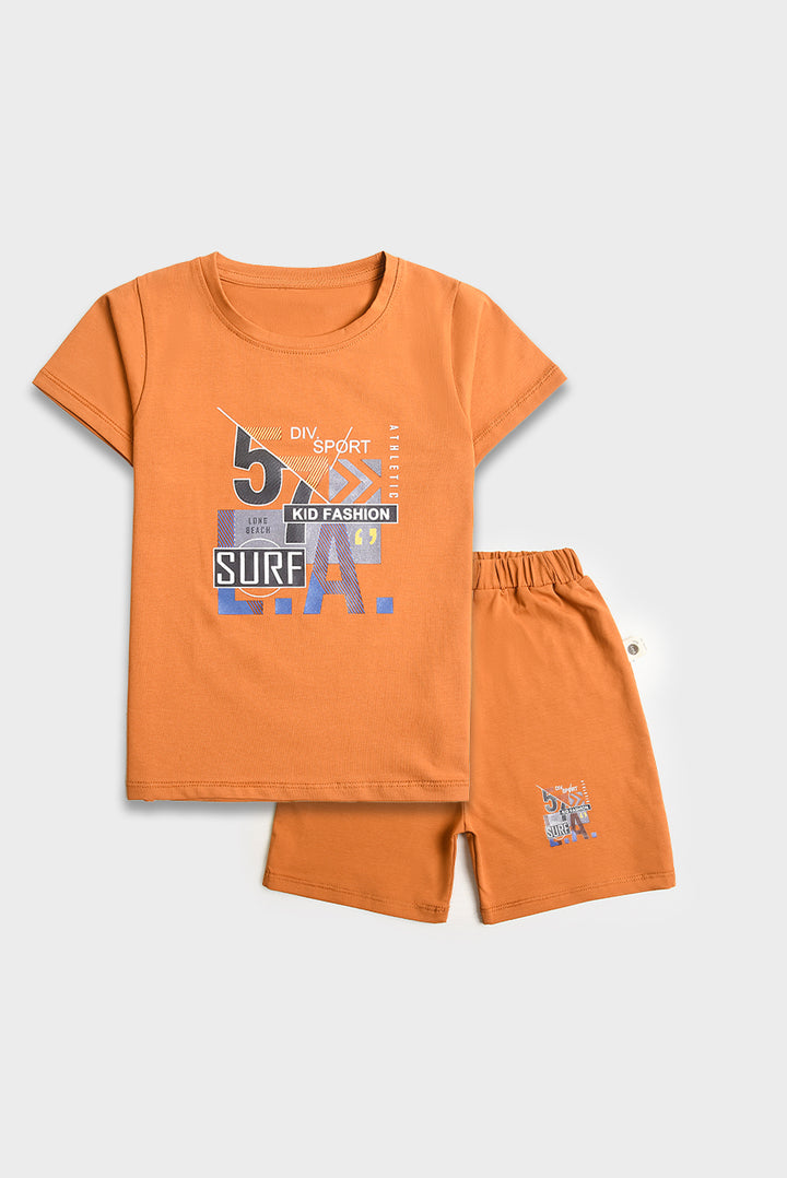 Imported Surf L.A Boy's Cotton Set (PW268)