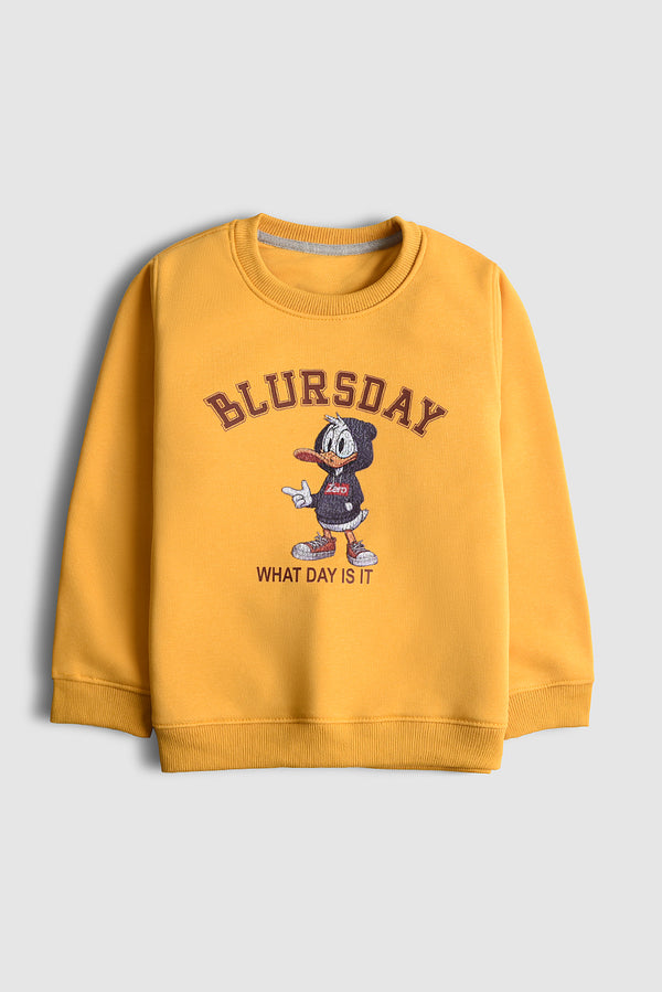 Imported Blursday Hoodie Duck Sweatshirt (PW426)